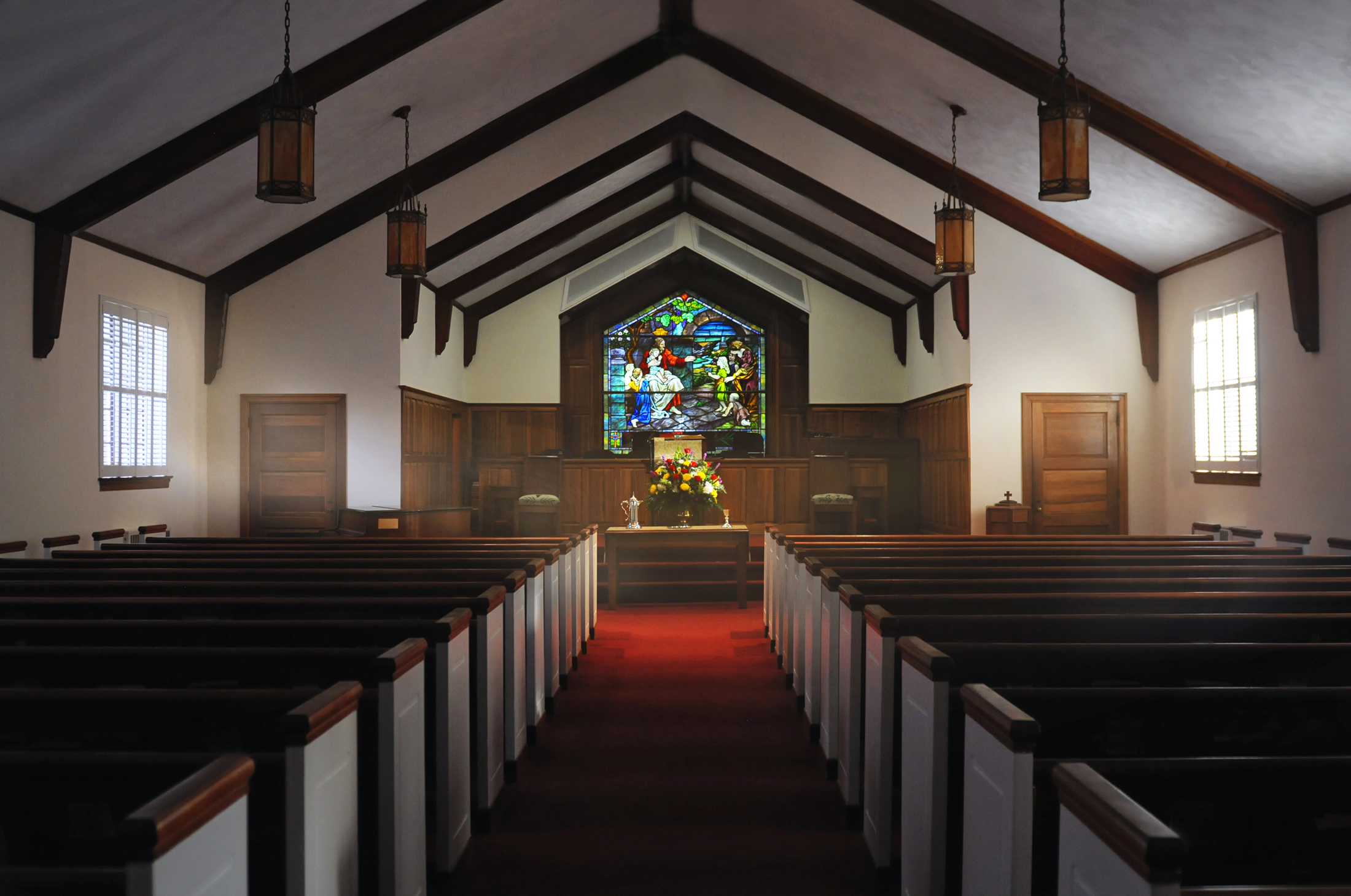 Mullins Presbyterian Church | Mullins, SC - The Church Behind the Cross